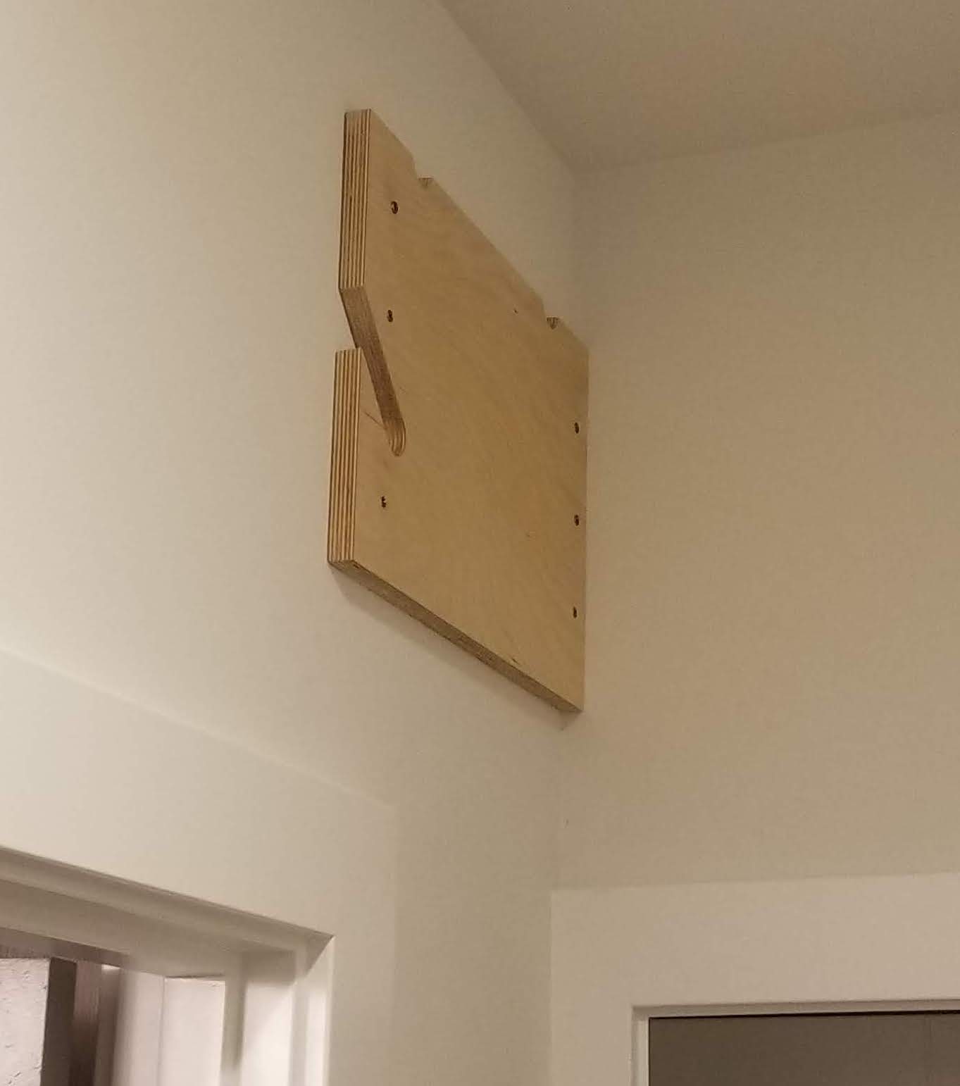 one board mounted