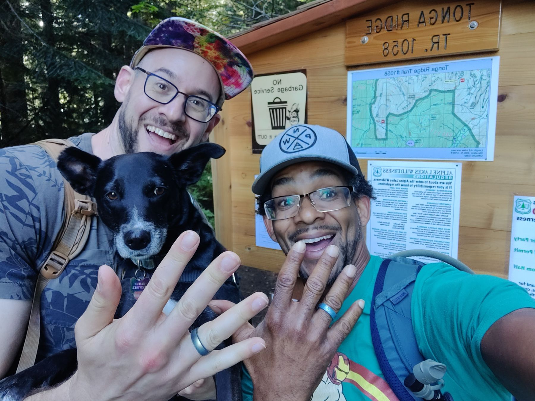 Back at the trailhead